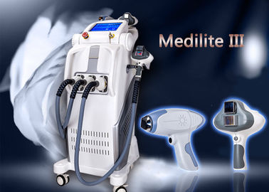 Medilite ΙΙΙ μηχανή σκλήρυνσης δερμάτων αφαίρεσης SHR SSR Thermage τρίχας ICE Veraical