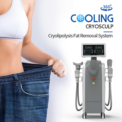 Cryo 360 παχύ σώμα παγώματος μηχανών Cryolipolysis που περιγράφει την απώλεια βάρους