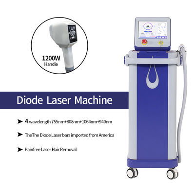 Professional 810nm ανώδυνη Lightsheer δίοδος YAG Laser Αποτρίχωση / δέρματος αναγέννηση
