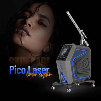 Επαγγελματική μηχανή laser Pico q με πιστοποιητικό CE με ένα ή δύο παλμούς