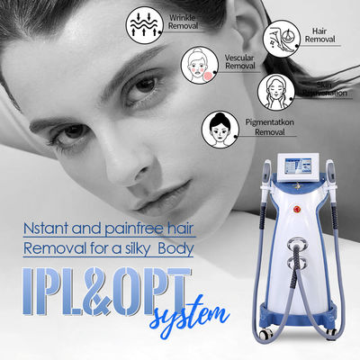 Εγκρίθηκε από την FDA E - Light IPL Beauty Machine SHR Γρήγορη Αποτρίχωση