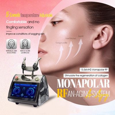 Μηχανή φροντίδας προσώπου 13Mhz Δερματική ανόρθωση Τεχνολογία RF Μηχανή ομορφιάς