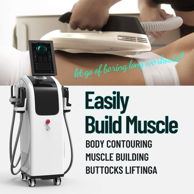 Η μηχανή αδυνατίσματος EMS Muscle Stimulator 4 χειριστήρια Μηχανή γλυπτικής