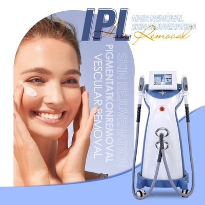2 In1 IPL Μηχανή αφαίρεσης Hir E Light SHR Προαιρετική 3500W IPL Πάνω ισχύς