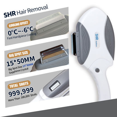 Εγκρίθηκε από την FDA E - Light IPL Beauty Machine SHR Γρήγορη Αποτρίχωση
