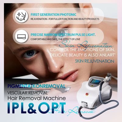 Ε Ελαφρύ IPL Φωτονική θεραπεία προσώπου Μηχανή αποτρίχωσης φορητή