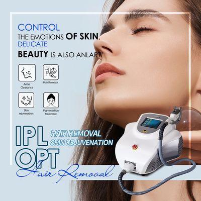 IPL SHR Μηχανή Αναζωογόνησης Δέρματος Αποτρίχωση Ipl Επιλητήρας Σαλόνι